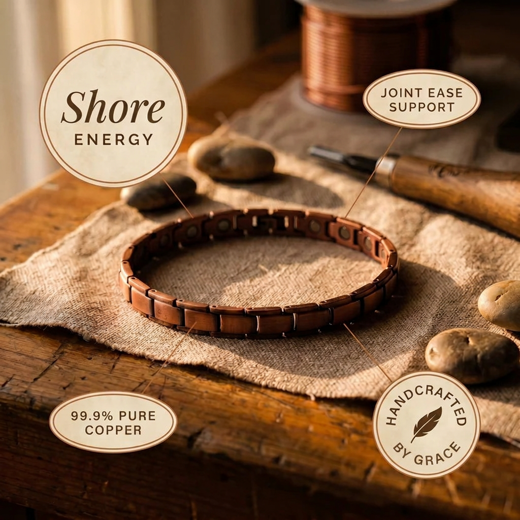 Grace's Shore Copper Anklet