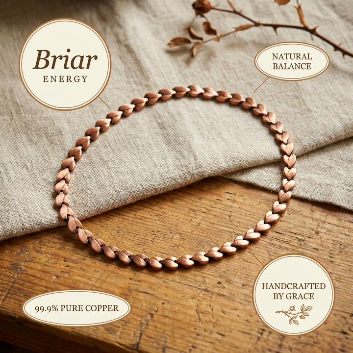 Grace's Briar Copper Necklace