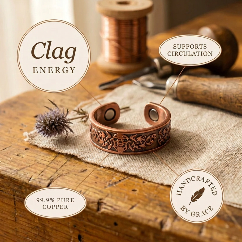 Grace's Clag Copper Ring