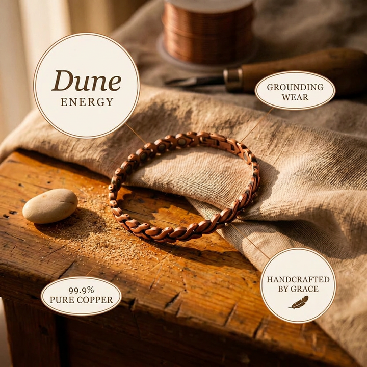 Grace's Dune Copper Anklet