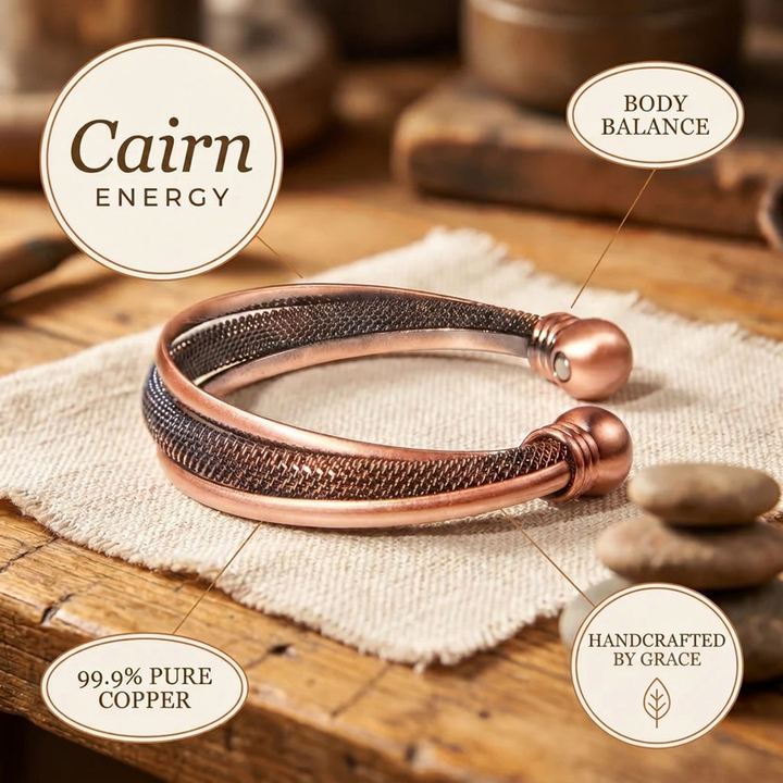 Grace's Cairn Copper Bracelet