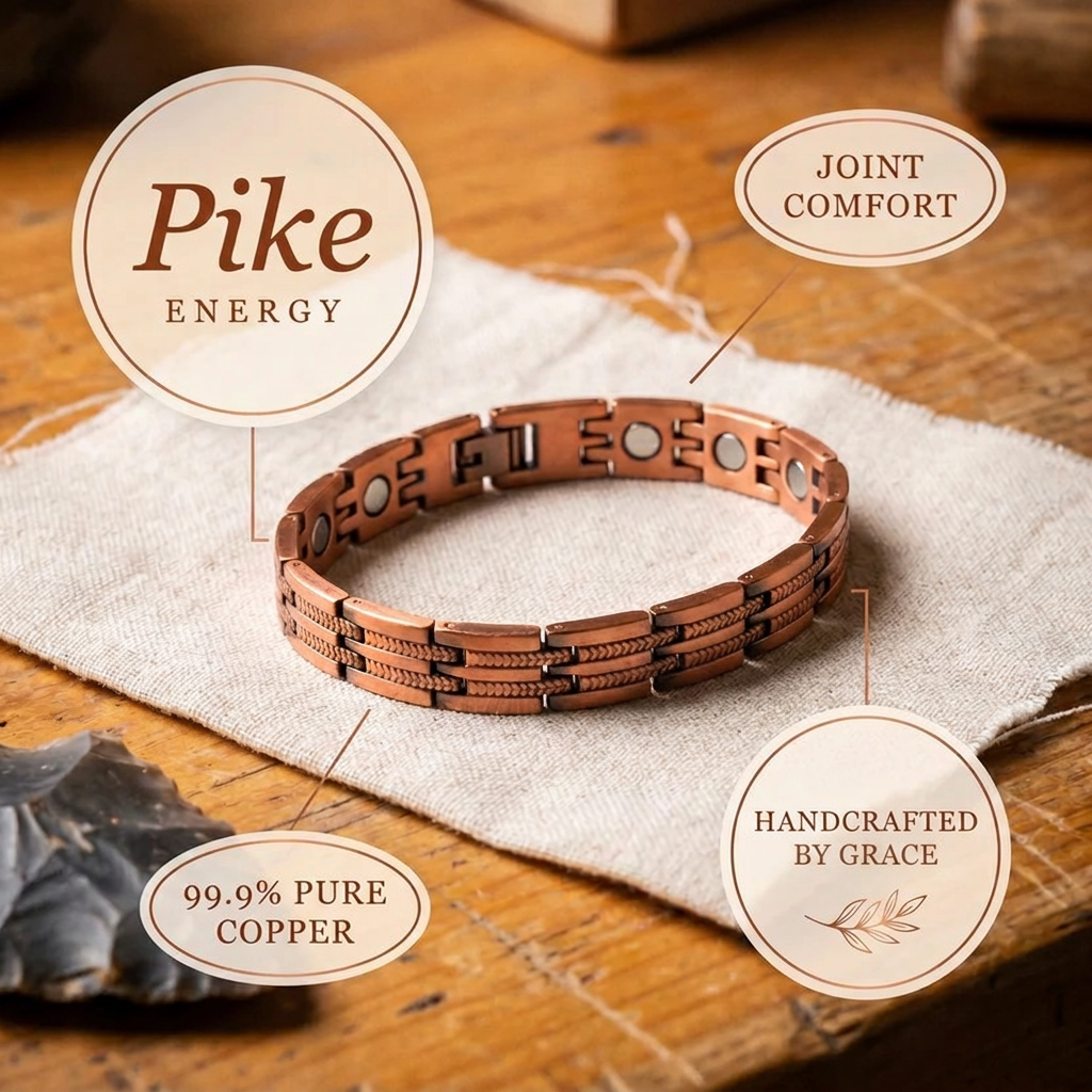 Grace's Pike Men's Copper Bracelet