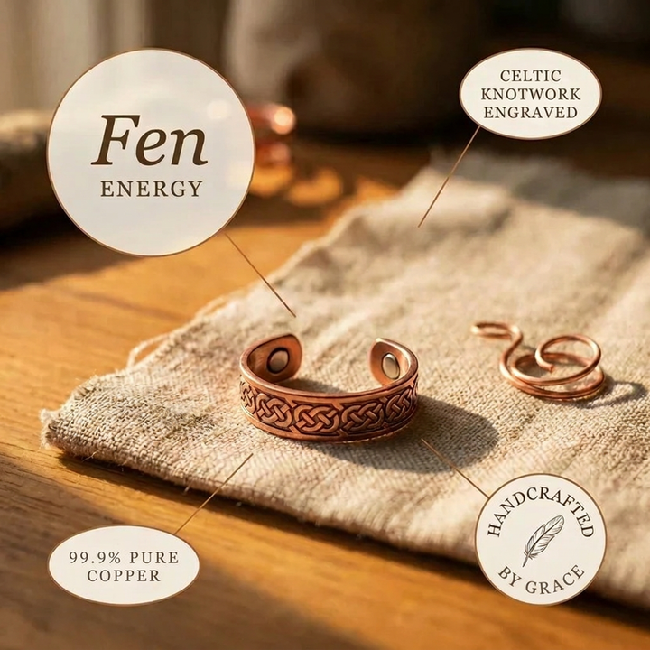 Grace's Fen Copper Ring