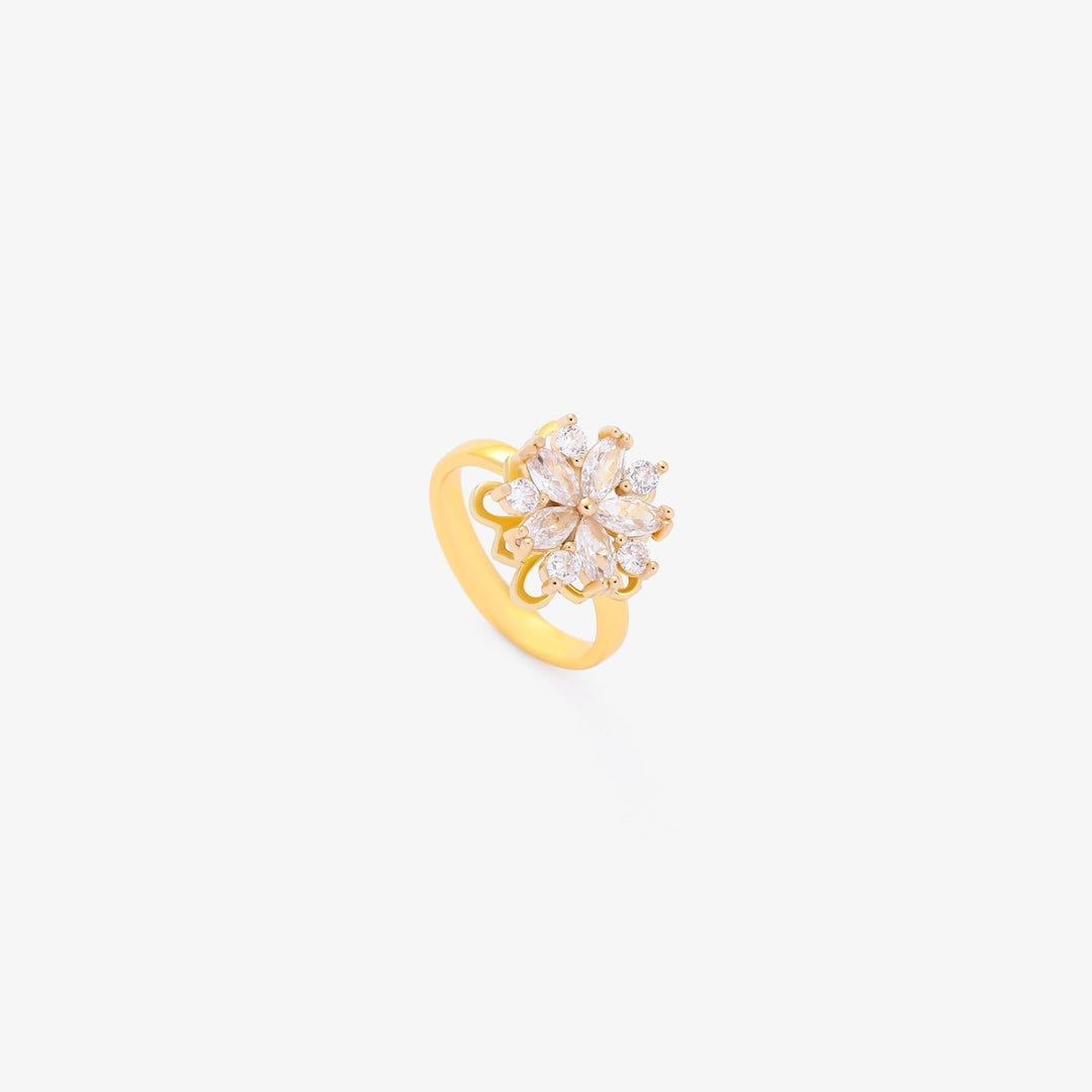Flora Accent Spinning Ring | Gold