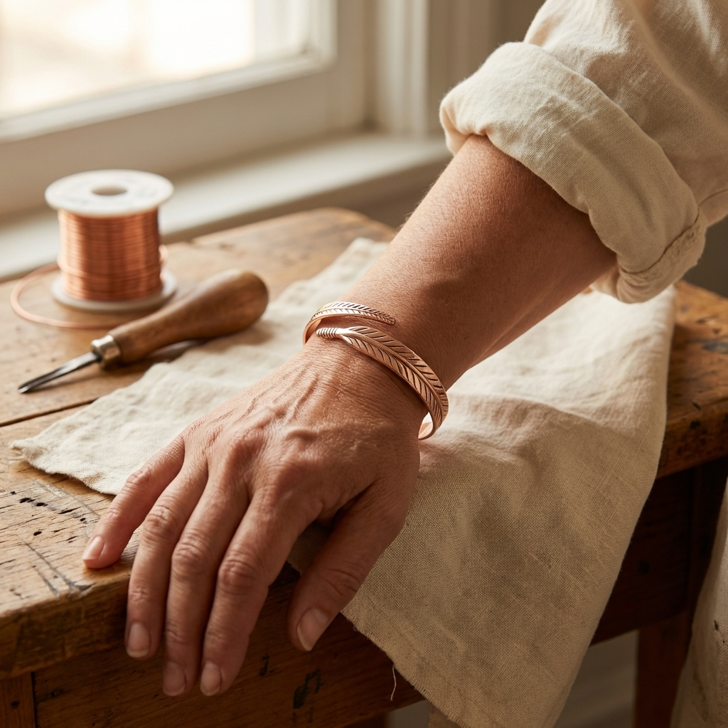 Grace's Root Copper Bracelet
