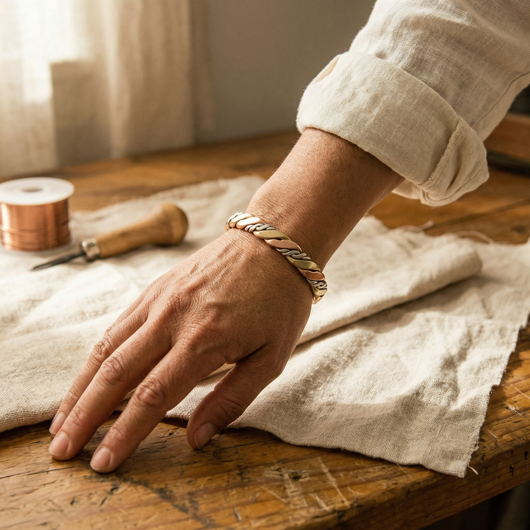 Grace's Stone Copper Bracelet
