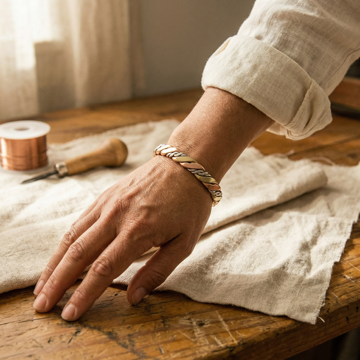 Grace's Stone Copper Bracelet