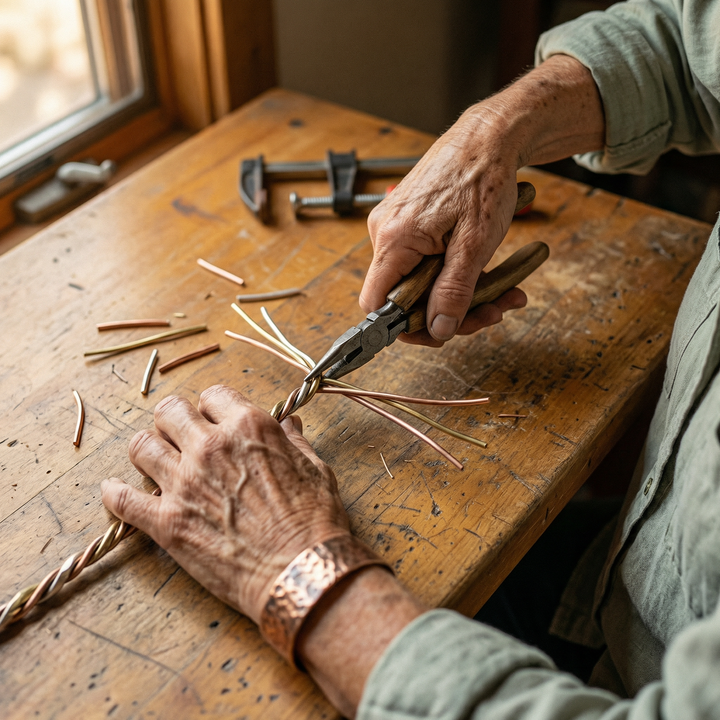 Grace's Stone Copper Bracelet