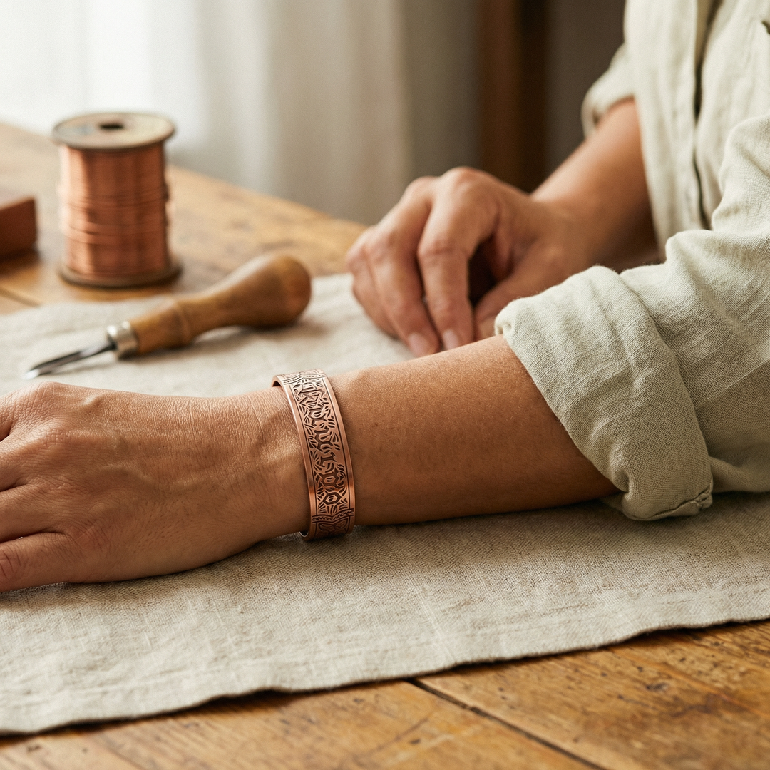 Grace's Drift Copper Bracelet