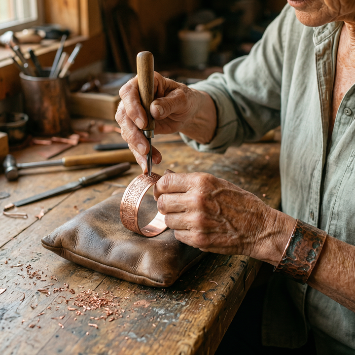 Grace's Drift Copper Bracelet