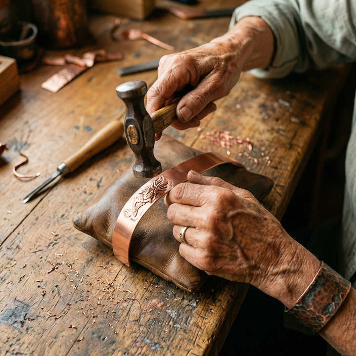 Grace's Loam Copper Bracelet