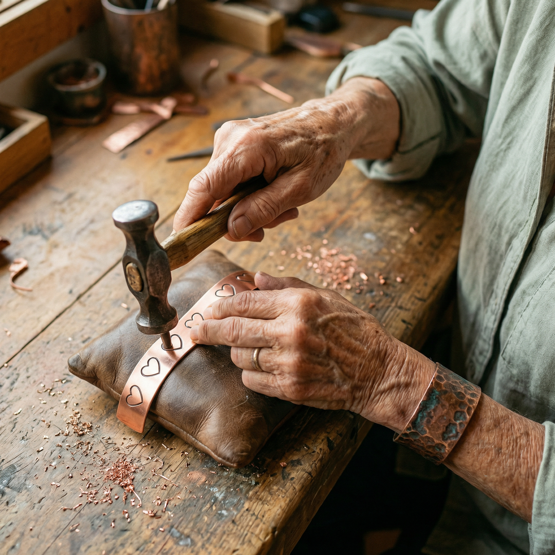 Grace's Hearth Copper Bracelet