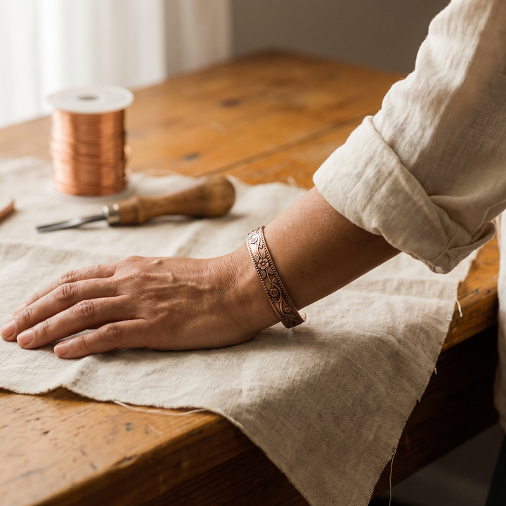 Grace's Knell Copper Bracelet