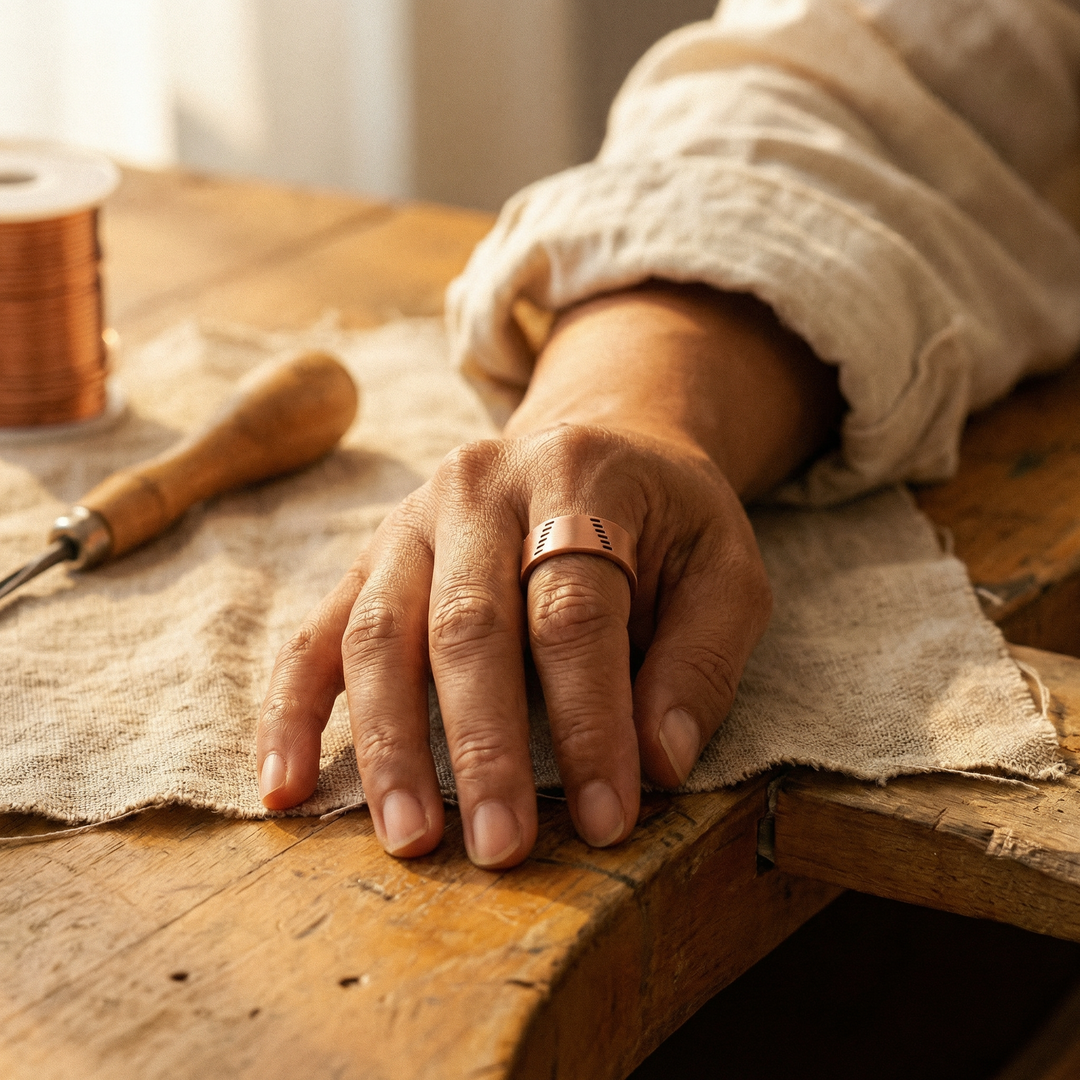 Grace's Hearth Copper Ring