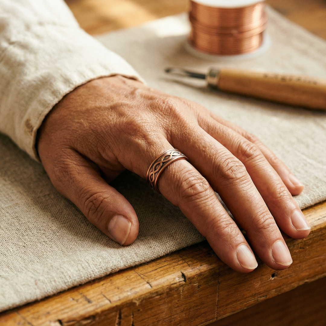 Grace's Char Copper Ring