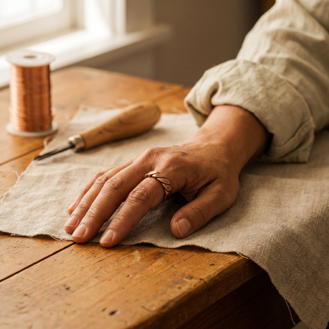 Grace's Knap Copper Ring