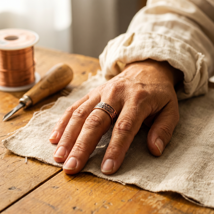Grace's Clag Copper Ring
