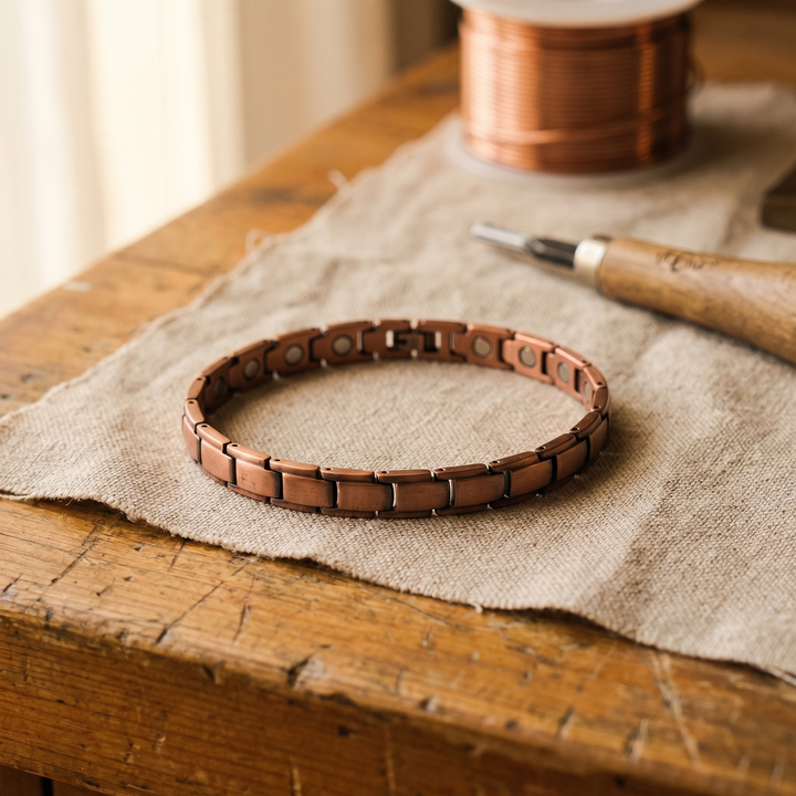 Grace's Shore Copper Anklet