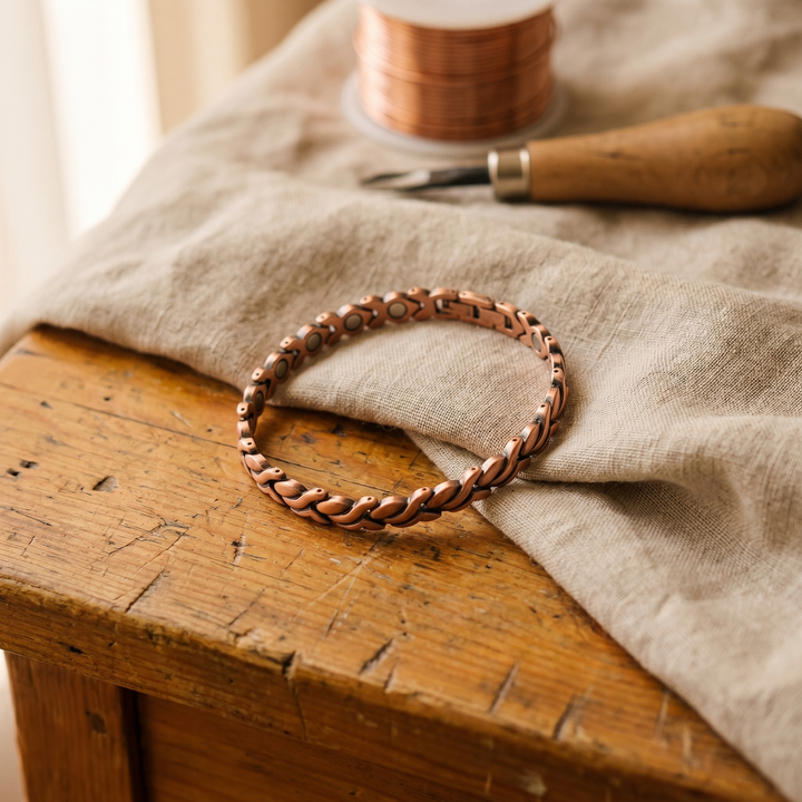 Grace's Dune Copper Anklet
