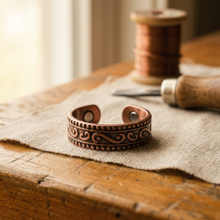 Grace's Fern Copper Ring