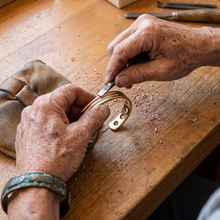 Grace's Fell Copper Bracelet