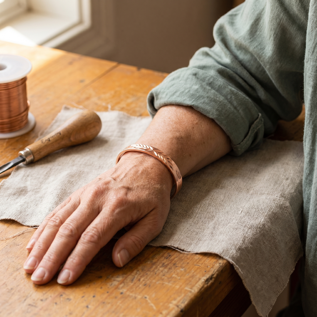 Grace's Lunar Copper Bracelet