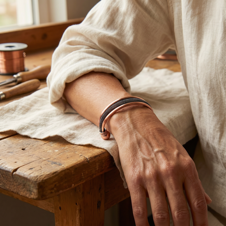 Grace's Cairn Copper Bracelet