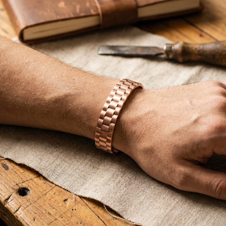 Grace's Ore Men's Copper Bracelet