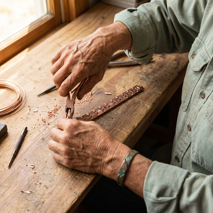 Grace's Pike Men's Copper Bracelet
