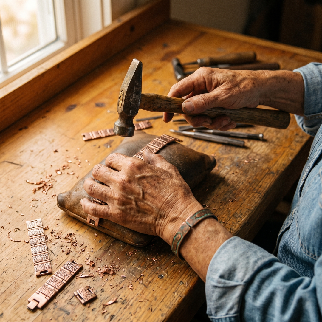 Grace's Grit Men's Copper Bracelet