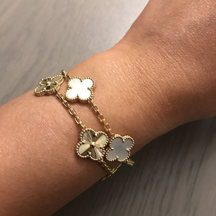 Trinity Bracelet White